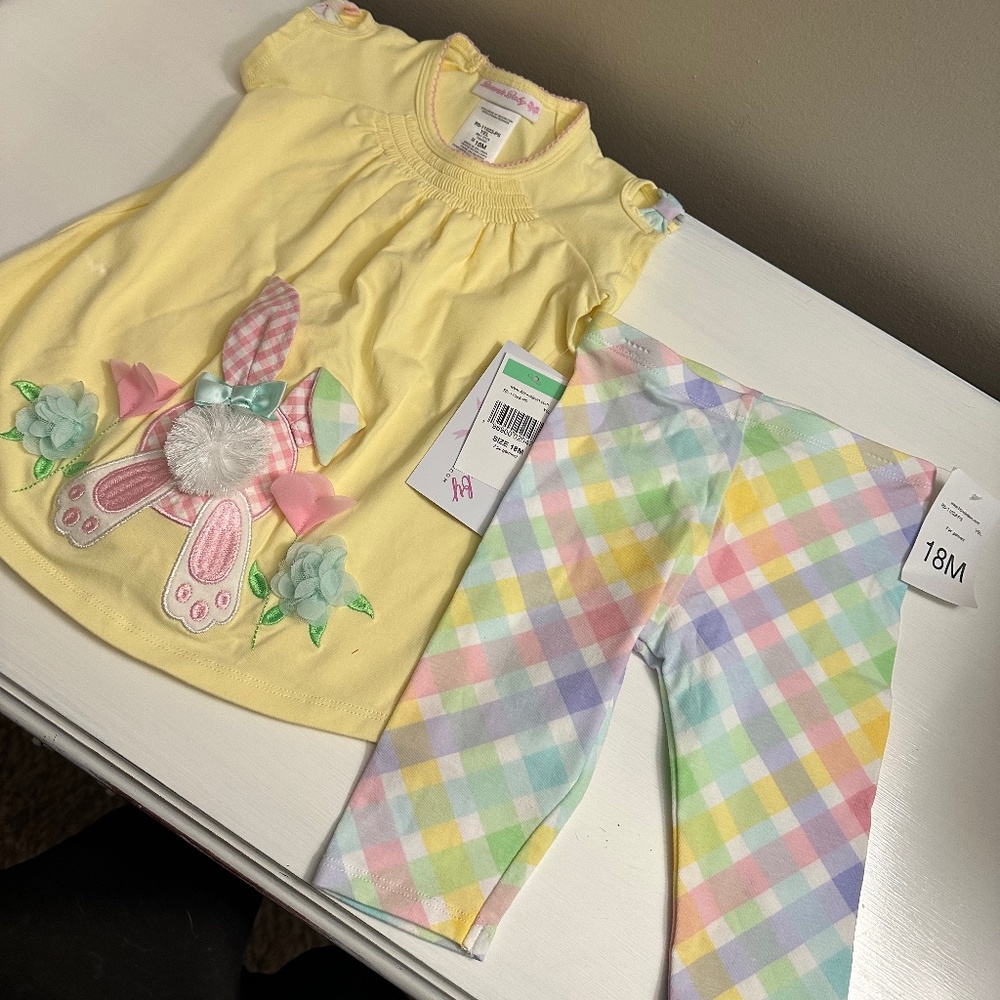 Brand new Easter baby outfit
